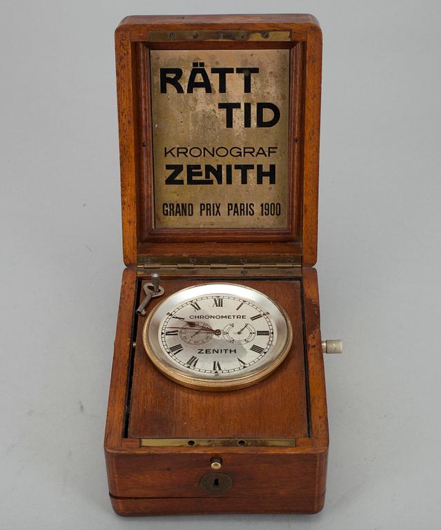 SKEPPSKRONOMETER, Zenith, tidigt 1900-tal.