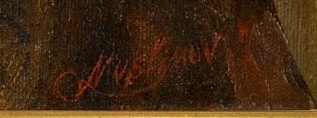 Igor Muslimov, Vanhan miehen muotokuva, kopio Ilja Repinin mukaan.