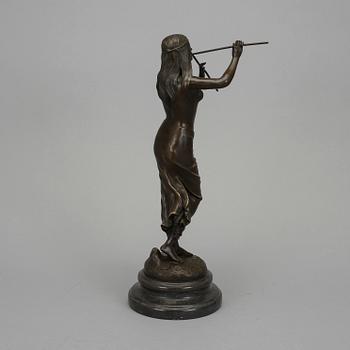 SKULPTUR, patinerad brons, 1900-tal.