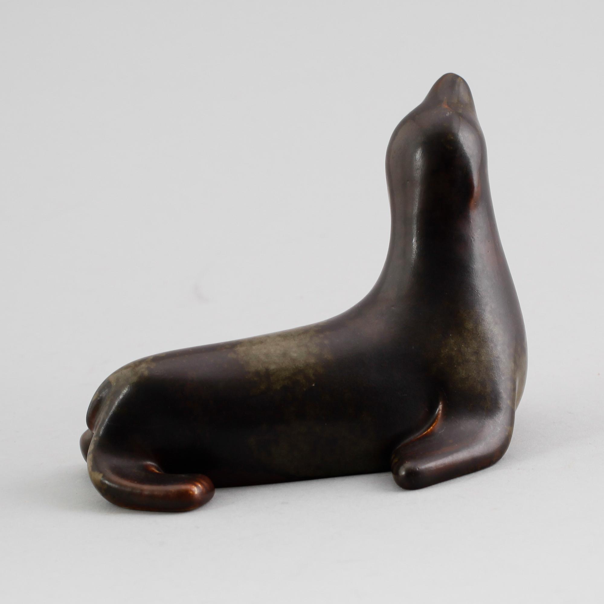 FIGUR, stengods, Gunnar Nylund, Rörstrand.
