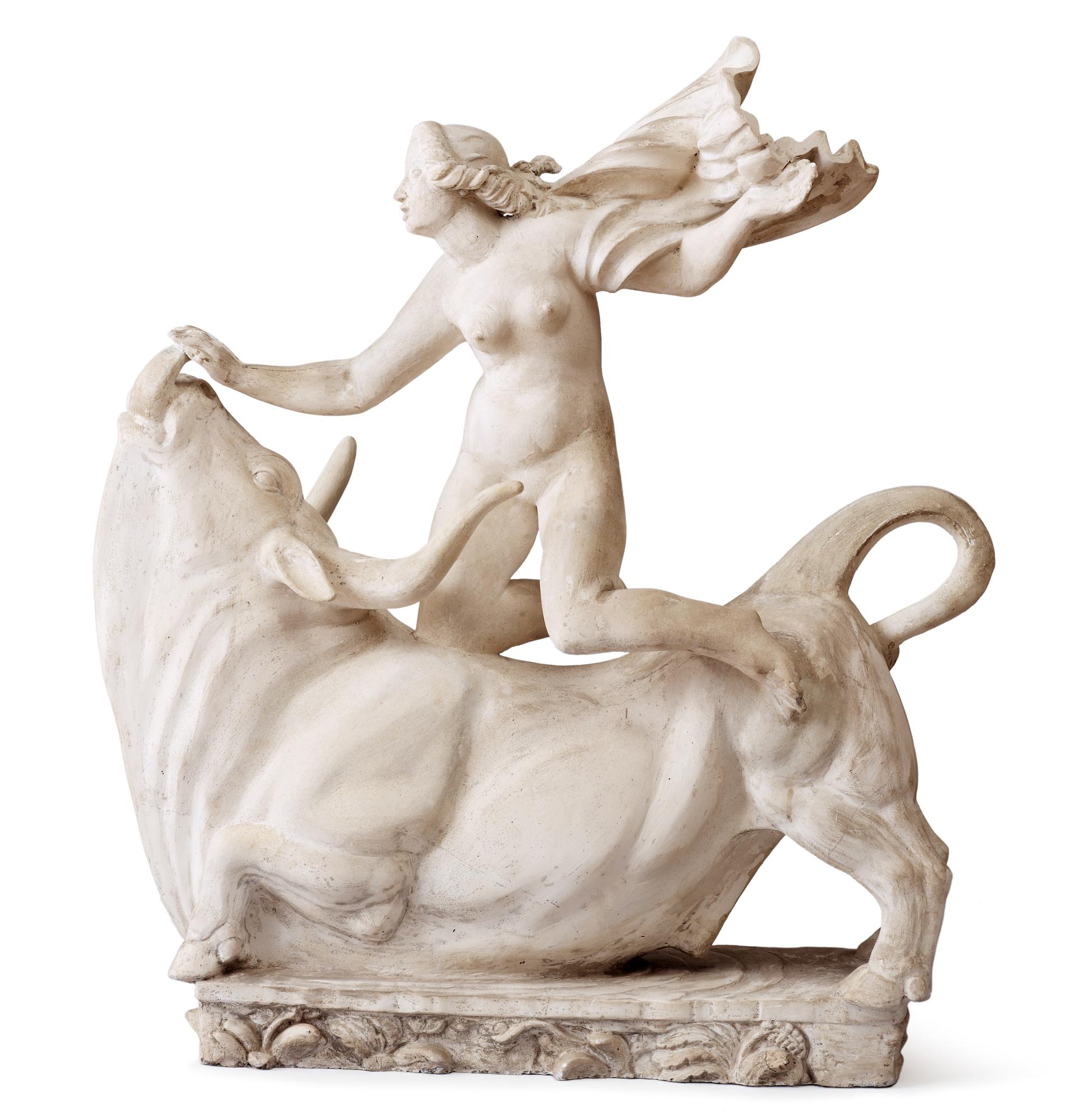 Carl Milles, "Europa och tjuren" (Europe and the bull).