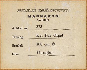 SPEGEL, Glasmäster, Markaryd, 1960-tal.