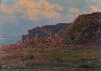 Charlotte Wahlström, Coastal landscape.