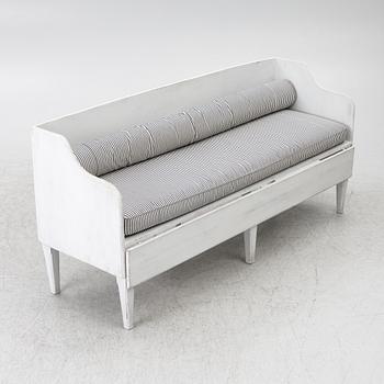 Sofa bed, Gustavian style, designed by Ingela Westergaard.