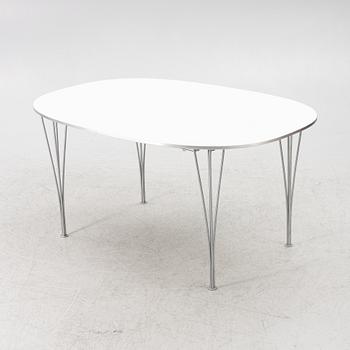 Bruno Mathsson & Piet Hein, dining table, "Superellipse", Fritz Hansen, Denmark, 2008.