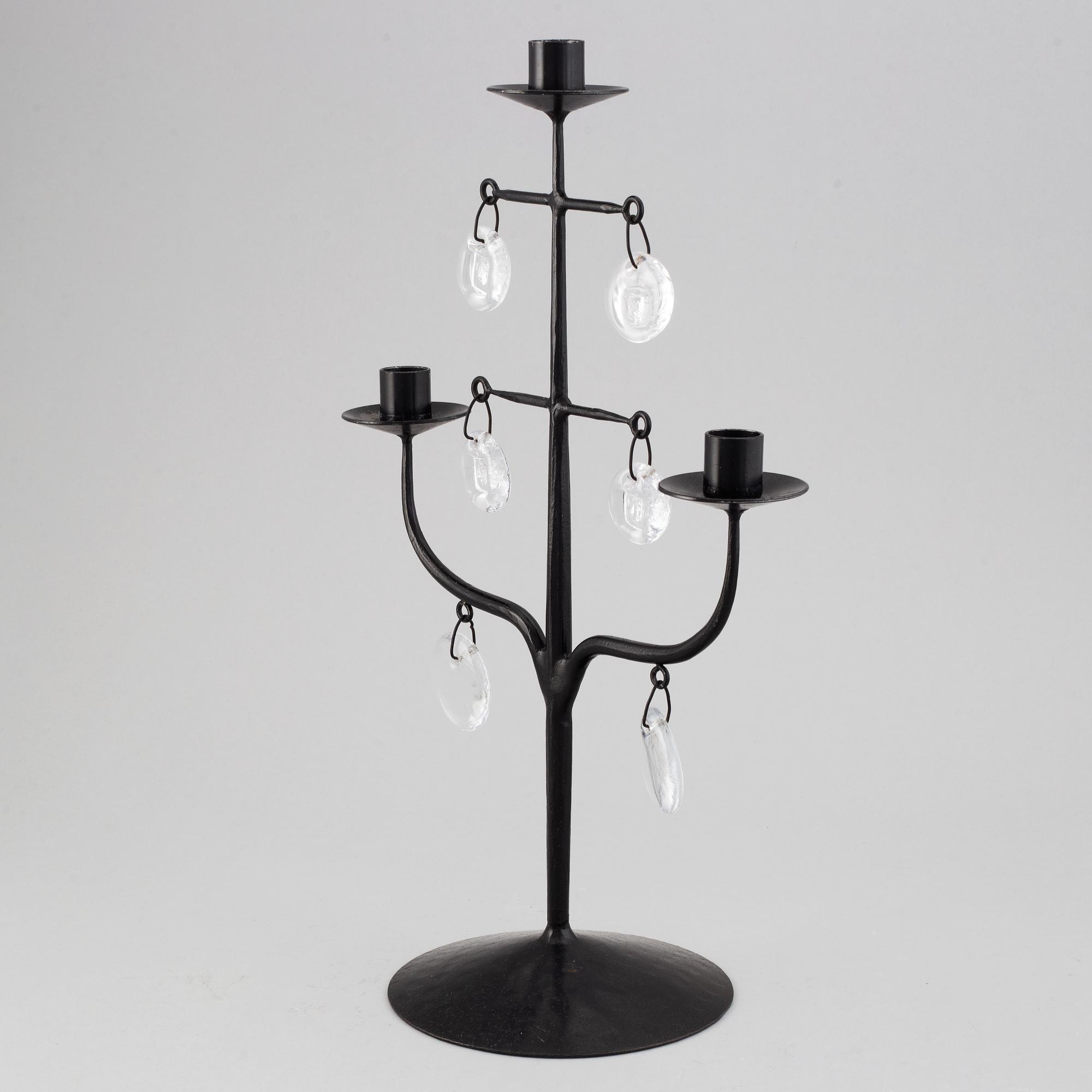 Erik Höglund, kandelaber Boda Smide 1900-talets andra hälft.