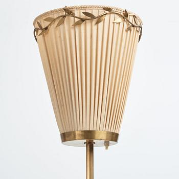 Hans Bergström, golvlampa, Swedish Modern, Ateljé Lyktan, Åhus 1940-tal.