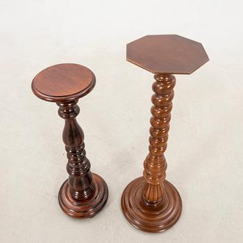 Pedestals 2 pcs 20th century.