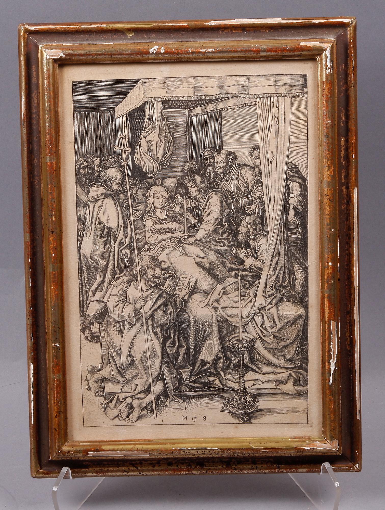 PARTI GRAFIK, 3 delar, bla efter Johan Pasch, 1800-tal.
