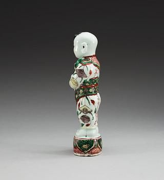 FIGURIN, porslin. Qing dynastin, Kangxi (1662-1722).