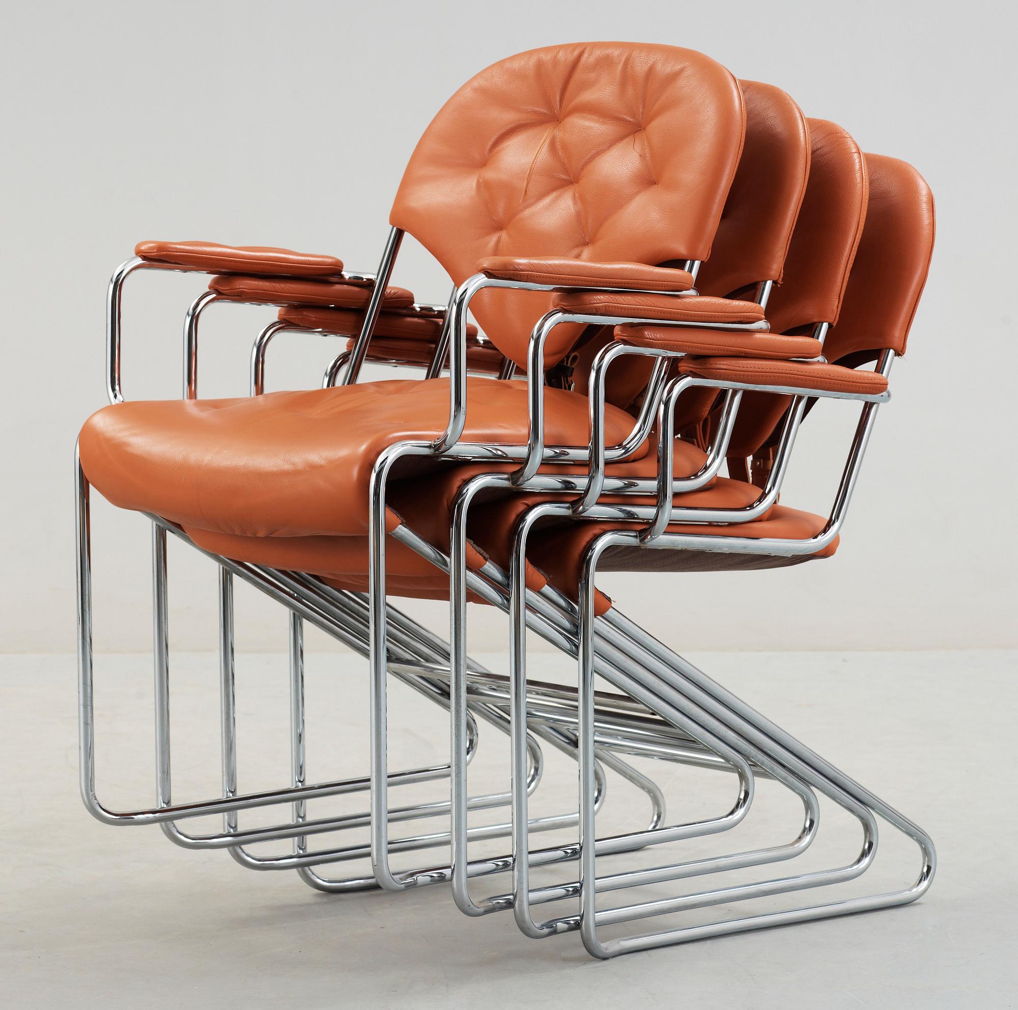 STOLAR, 4 st, Sam Larsson för Dux, 1900-talets andra hälft.