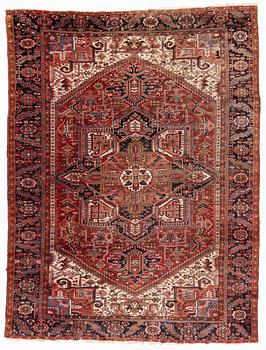 A carpet, circa 395 x 295 cm.