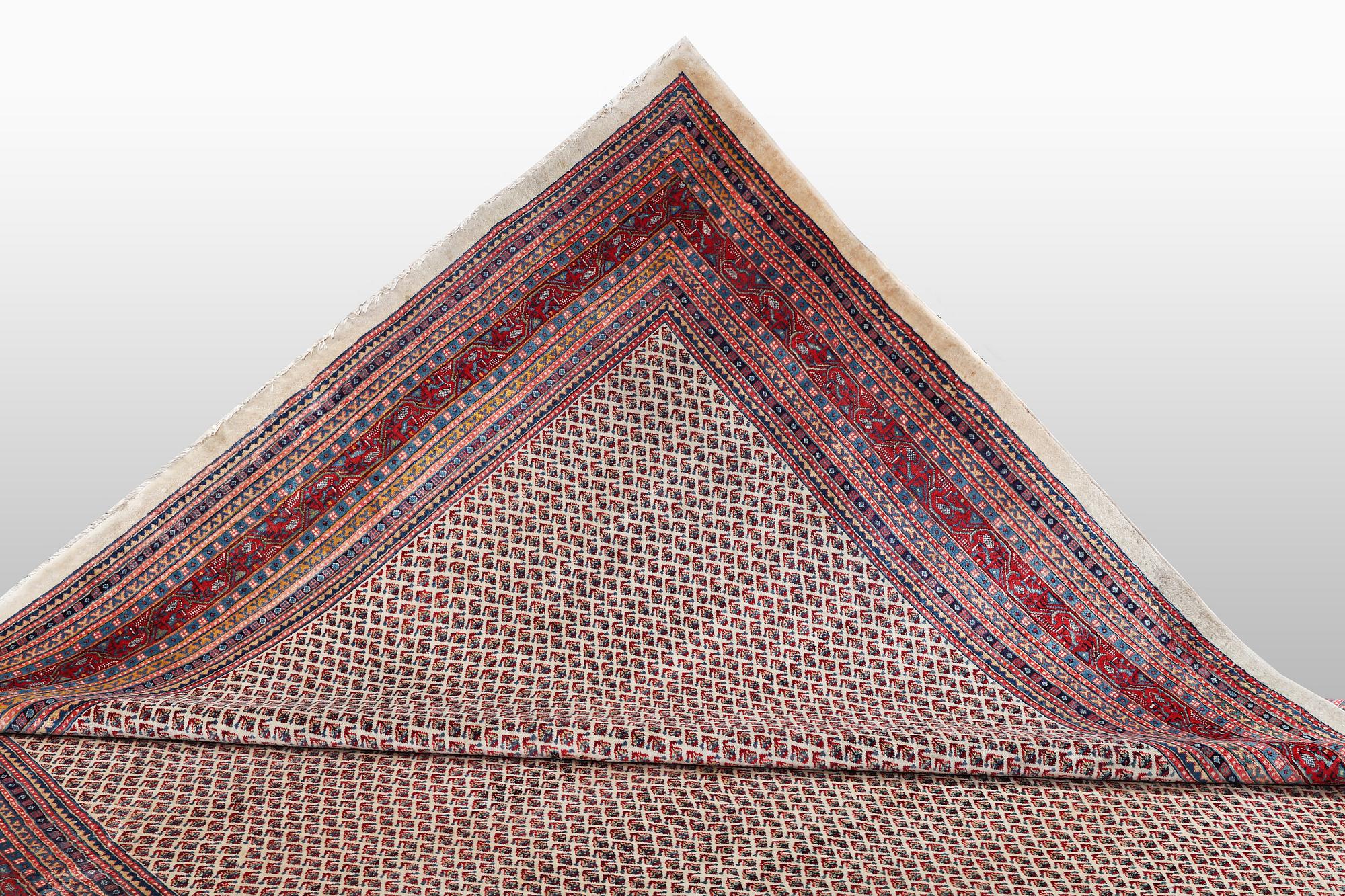 Matta, Sarouk-Mir, ca 422 x 308 cm.