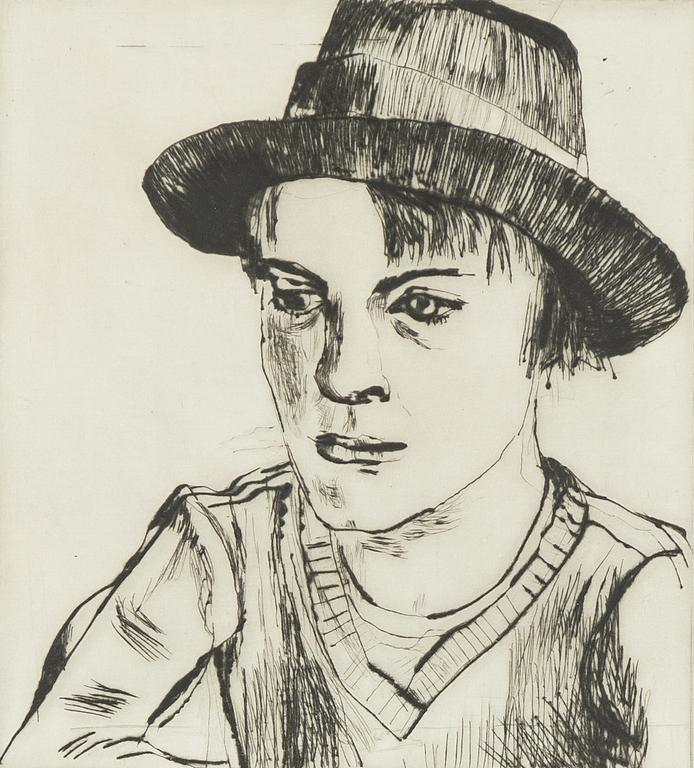 Lena Cronqvist, Porträtt av Göran Tunström.