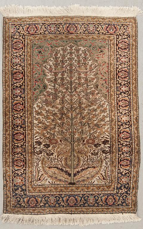 MATTA, old Kayseri figural. 132 x 91 cm.