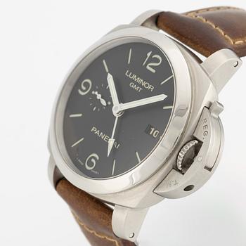 Panerai, Luminor Marina 1950 GMT, armbandsur, 44 mm.
