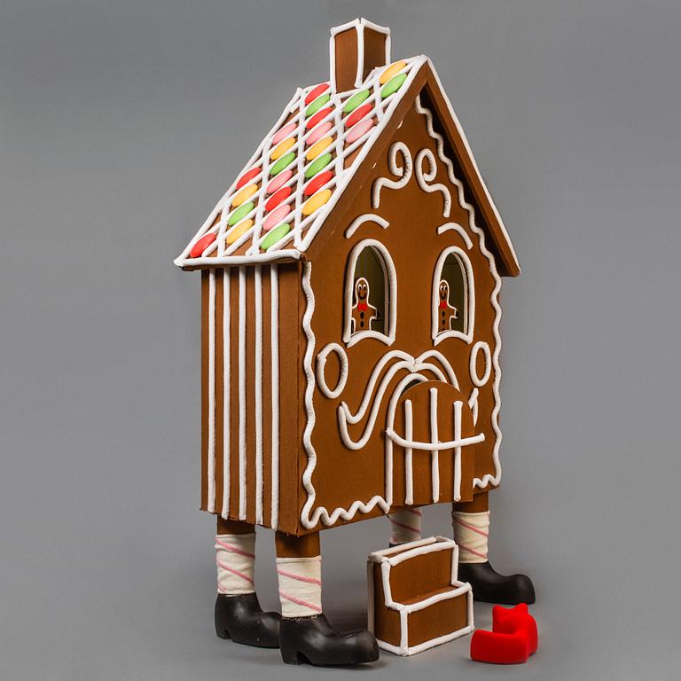 A gingerbread house made by JoAnn Tan Studio for NK 2016.