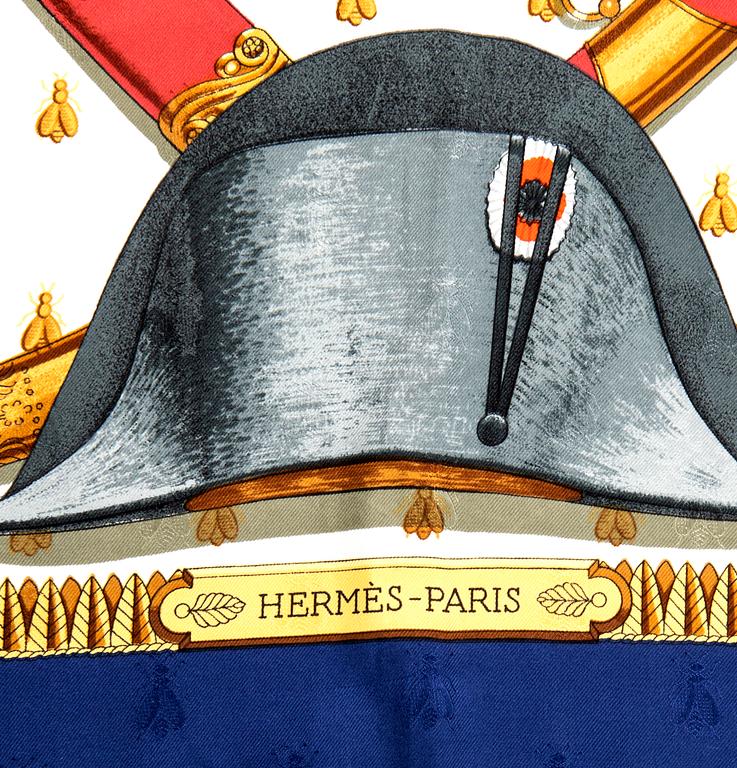 Hermès,  scarf "Napoleon".