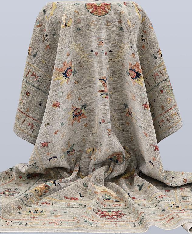 Matta, Ziegler design, ca 361 x 274 cm.