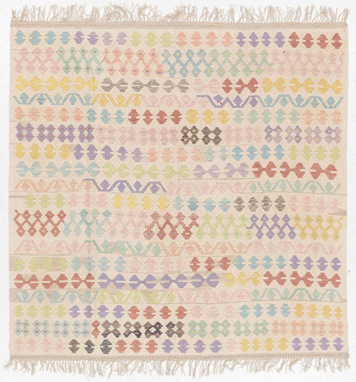 A Kelim rug, c. 203 x 203 cm.