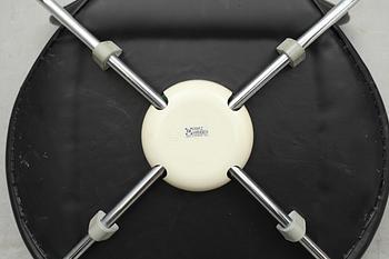 STOLAR, 4 st, "Sjuan", design Arne Jacobsen för Fritz Hansen, Danmark, 1980.