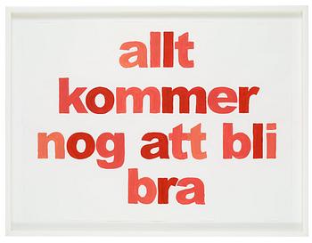 365. Annika Ström, "Allt kommer nog att bli bra".