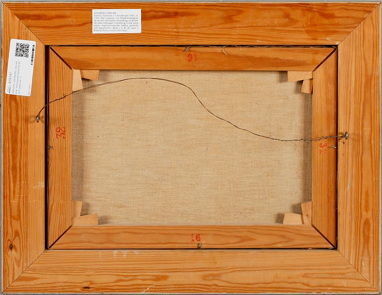 BIRGER LINDBERG, olja på duk, monogramsignerad BL-3.