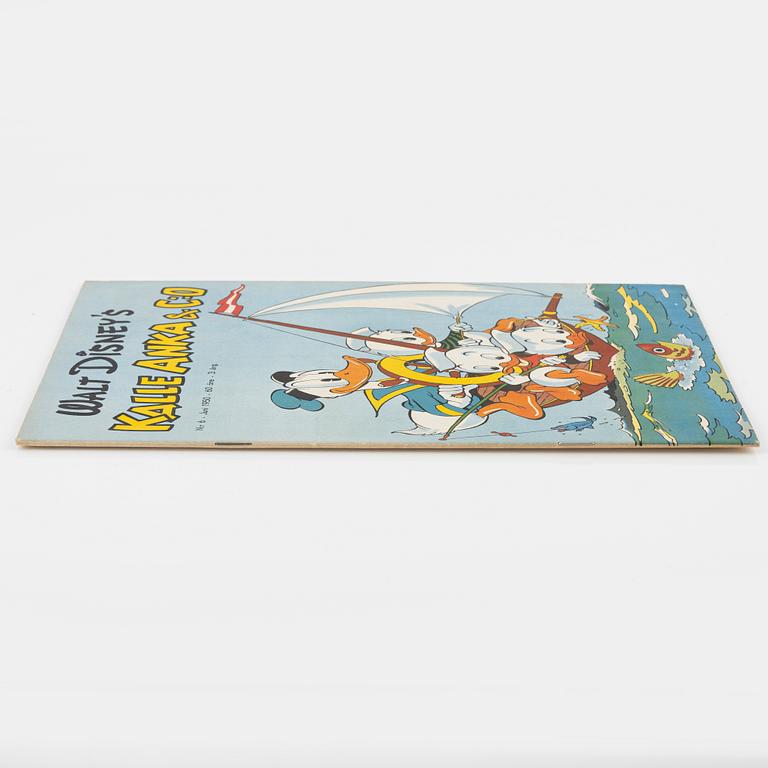Comic book, "Donald Duck & Co" No. 6, 1950.