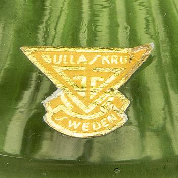 A set of 12 Arthur Percy plates, bowls and vases mostly Reffla Gullaskruf mid 1900s.