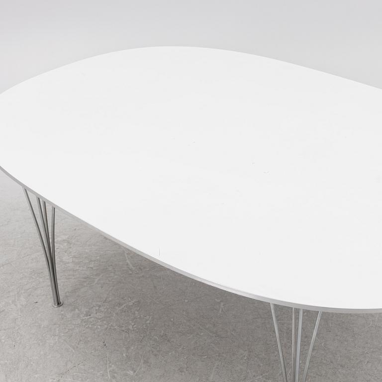 Bruno Mathsson & Piet Hein, table, "Superellipse", Fritz Hansen, Denmark.