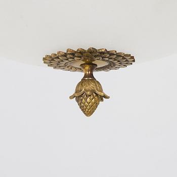 Ceiling lamp, Empire style, mid-20th century.