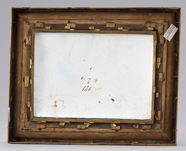 A presumably Dutch 18th century enamel.