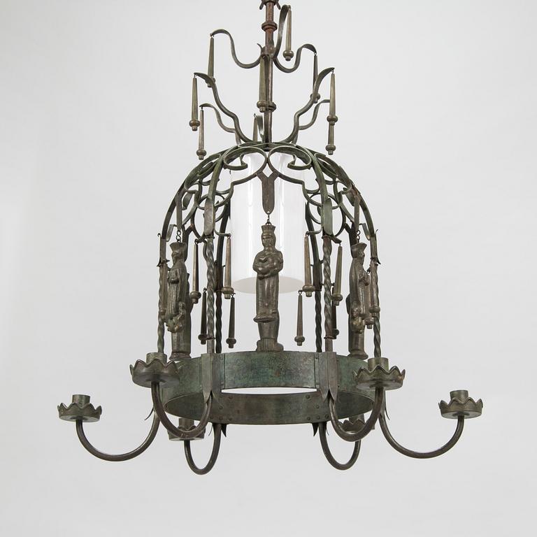 Eino Schroderus, A 1920s chandelier /church chandelier for Taidetakomo Koru.