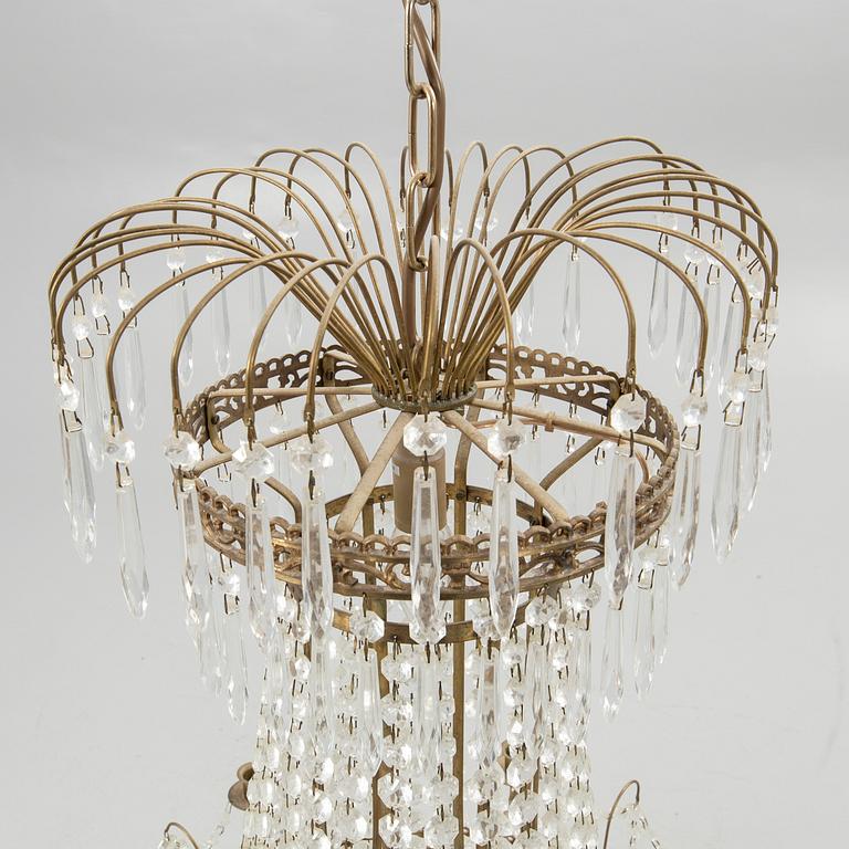 Chandelier, Gustavian style, 20th century.
