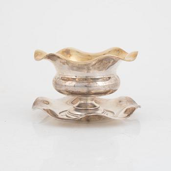 Såsskål, silver, GAB, Stockholm 1923.