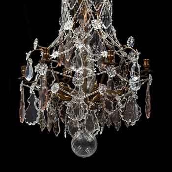 A mid 20th century chandelier.