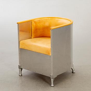 MATS THESELIUS, an 'Aluminium' easy chair, designed 1990.