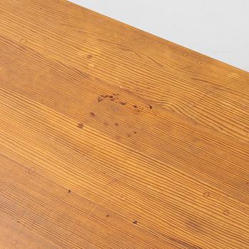 A Nordiska Kompaniet dining table with extension leaves, from the 'Lovö' series.