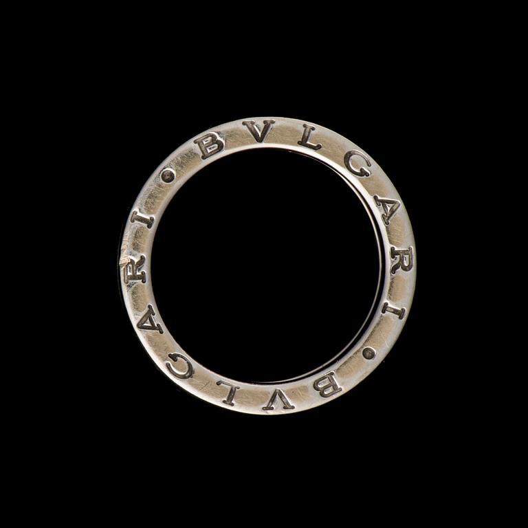 RING, Bulgari B Zero1, 18K vitguld. Vikt ca 10,4 g.
