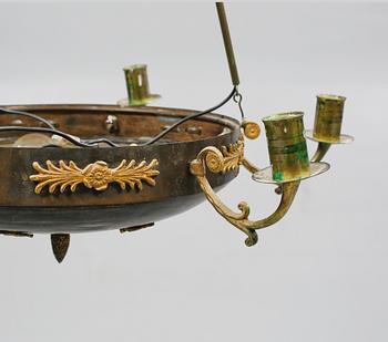 TAKAMPEL, empire, 1800-talets första hälft. Höjd 75 cm.