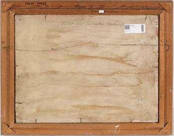 HARALD LINDBERG, oil on panel, signed.