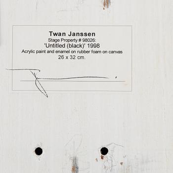 Twan Janssen, "Untitled (black)".