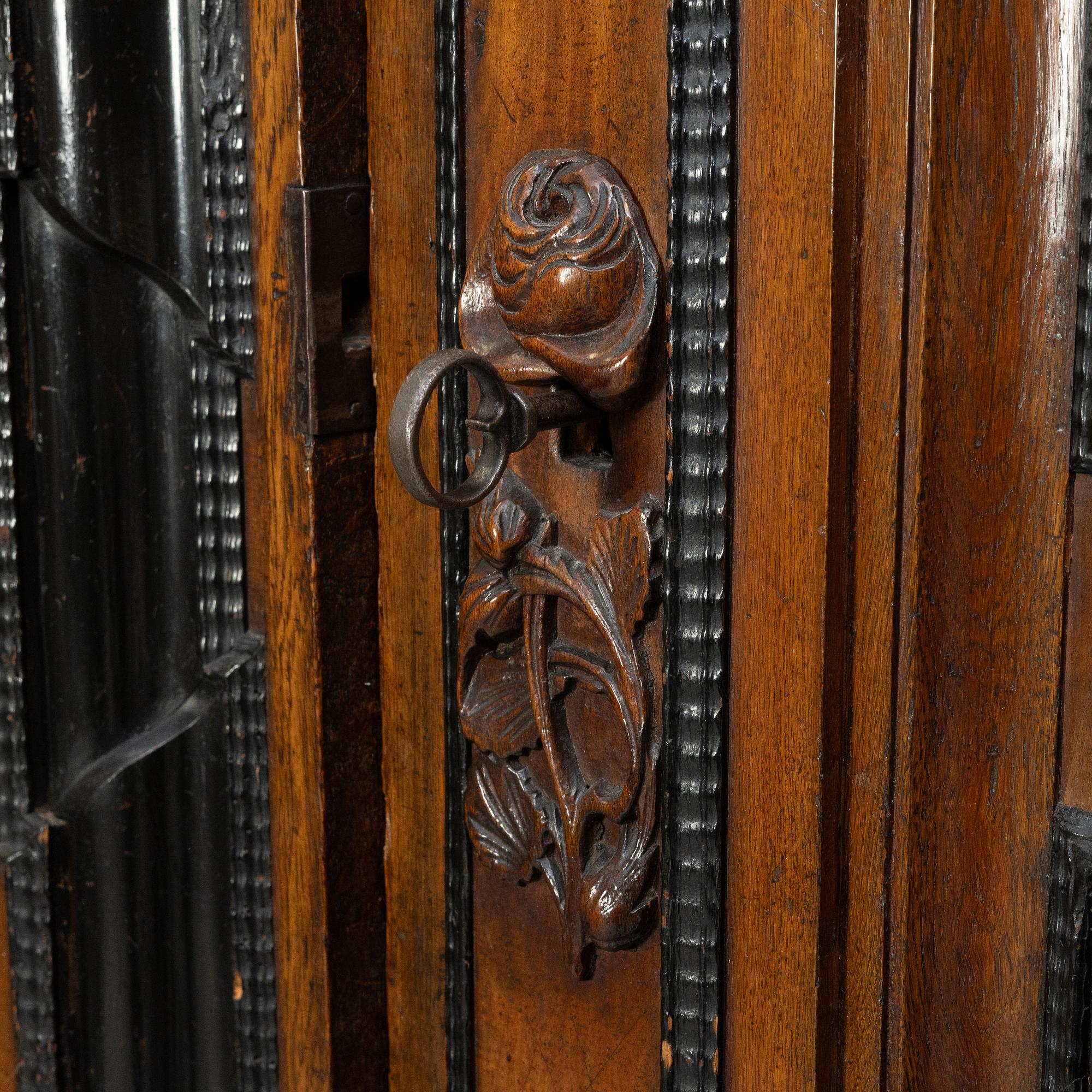 A Baroque cabinet, first half of the 18th century.