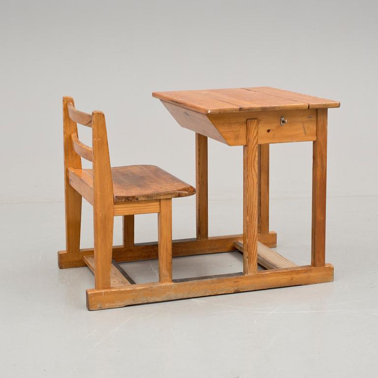 SKOLBÄNK, Tranås skolmöbler, 1952.