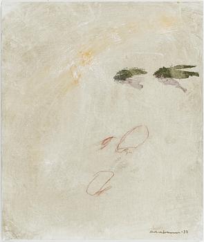 LENNART ASCHENBRENNER, triptyk, "Spår", signerad och daterad -88.