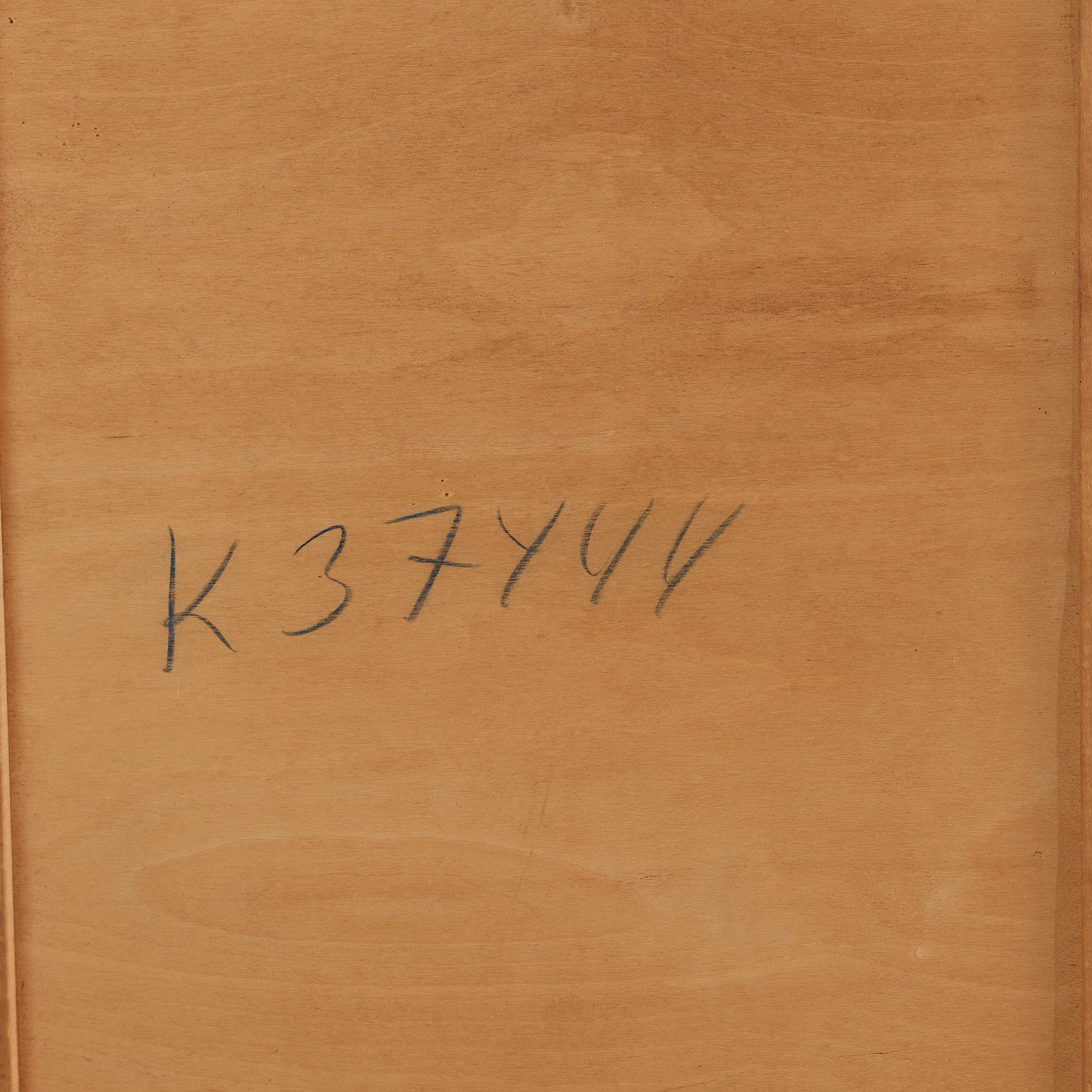 SEVERIN HANSEN, attributed to, a palisander desk, Denmark 1960's.