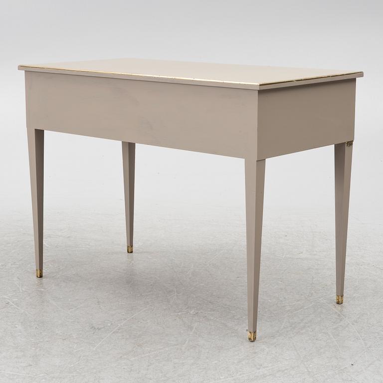 A Gustavian style ladies' writing desk, mid-20th century.
