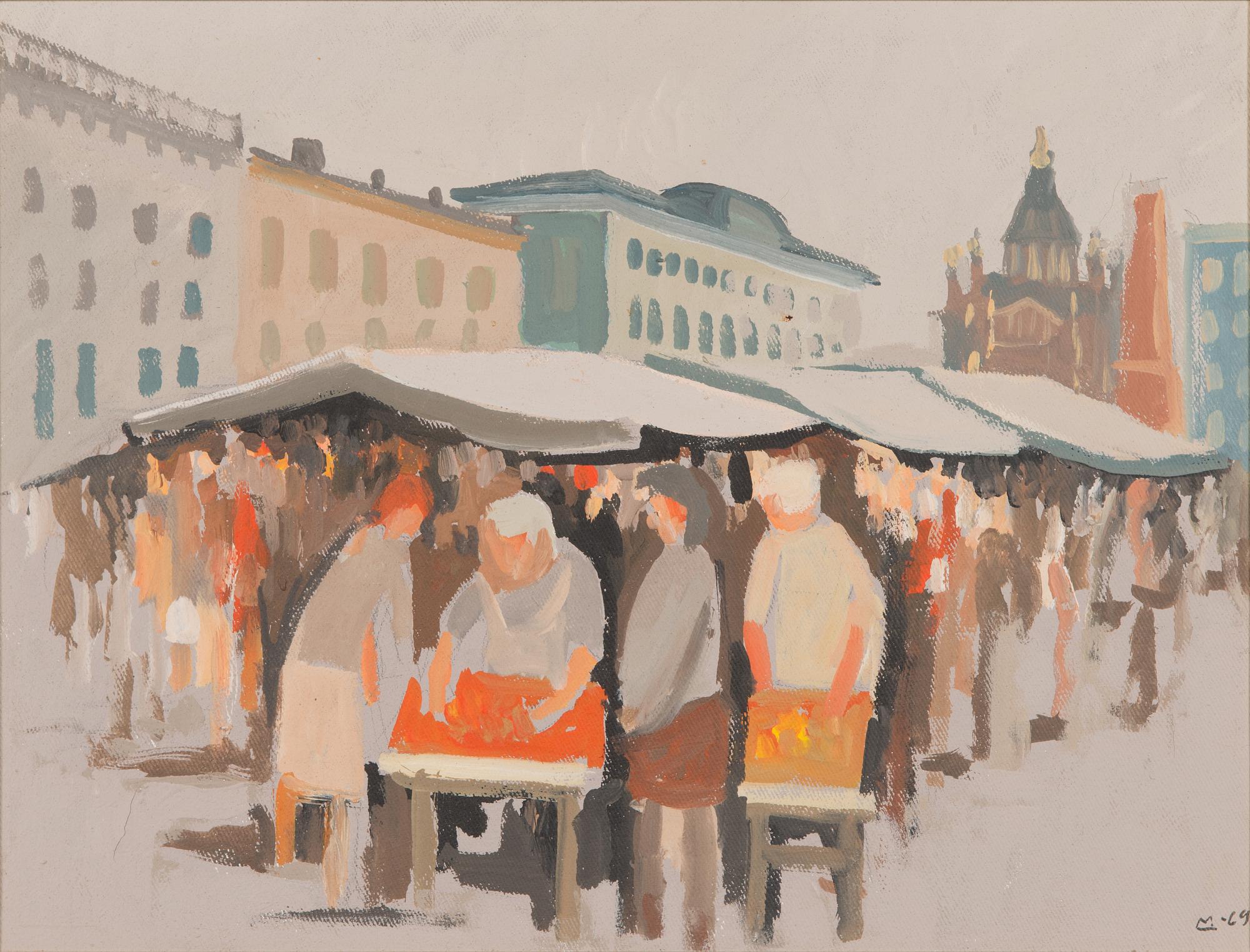 Lasse Marttinen, oil on canvas, signed and dated -69.