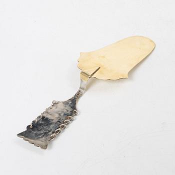 Tårtspade samt kaffeskedar, 12 st, silver, bl a Åhlins Silversmide Ab, Luleå 1967.