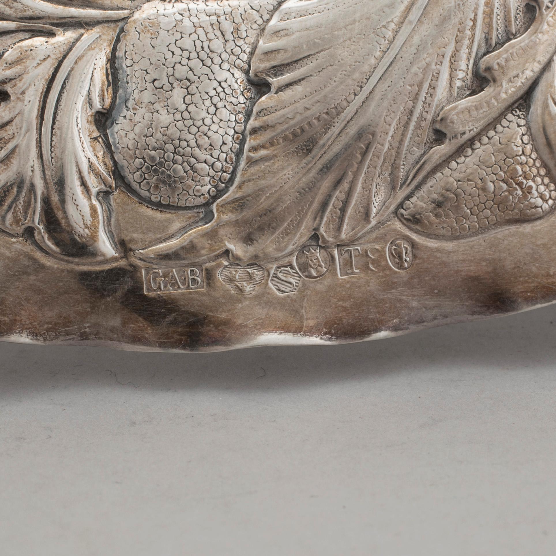 FAT, silver, GAB, Stockholm 1945. Vikt ca 418 gram.